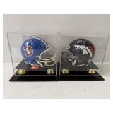#165 (2) Mini helmets- John Elway
