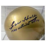 #169 (2) Lou Holtz Mini helmets incl. Notre Dame