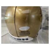 #169 (2) Lou Holtz Mini helmets incl. Notre Dame