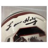 #169 (2) Lou Holtz Mini helmets incl. Notre Dame
