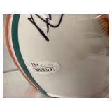 #172 (4) Mini helmets incl. Nick Buoniconti Dolphins signed mini helmet 