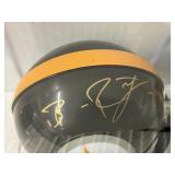 #174 (3) Mini helmets incl. Ben Roethlisberger 7 Steelers signed mini helmet 