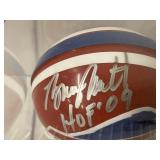 #175 (2) Mini helmets incl. Bruce Smith Bills signed mini helmet “HOF ‘09” 