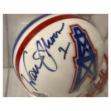 #177 (3) Mini helmets incl. Warren Moon 1 Oilers