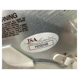 #179 Michael Irvin 88 Cowboys signed mini helmet  “HOF 07” inscription with JSA COA with acrylic ca 