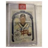 #39 2019 Topps Archives Signature Series Chipper Jones Signed The Numbers Game Card 1/1 
