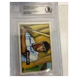 #31 Autographed 1951 Bowman Willie Mays #305 with Beckett Authentication