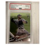 #30 2017 Topps Chrome Aaron Judge #HMT40 PSA Graded 10