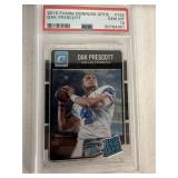 #36 2016 Panini Donruss Optic Dak Prescott Rated Rookie #162 Football Card PSA Graded GEM MT 10 