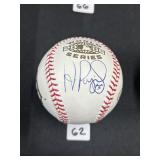 #62 Albert Pujols 2006 WS Ball with Steiner COA