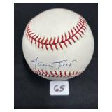 #65 Willie Mays Signed Baseball