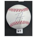 #69 Freddie Freman Signed Baseball with JSA COA
