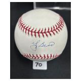 #70 Yogi Bera Signed Baseball