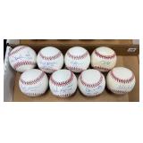#78 Autographed Baseball Lot #4 incl. Wade Boggs, Ozzie Smith, Frank Robinson, etc.