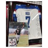 #201 Signed 16x 20 Photo & PS2 Madden 2004 Game