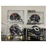 #171 Mini helmets Lot incl. Dick Butkus