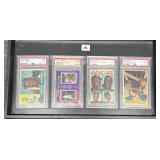 #15 Group of (4) PSA Graded Baseball Cards incl. 1960