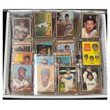 #18 1962 Topps Baseball incl. Lou Brock (R), Hank Aaron, Billy Williams, Juan Marichal, etc.