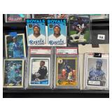 #52 Bo Jackson Baseball Card Lot incl. 1987 Topps Tiffany PSA 9, Project 70 Artist  Signed LE, Some 
