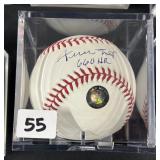 #55 Willie Mays Signed Baseball with 660 Inscription with SAY HEY COA