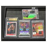 #85 Trae Young Baseball Card Lot incl. 2018-19 Donruss Optic #198 RR Beckett 9.5  GEM Mint, signed 2