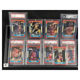 #87 1986 Fleer Premier Basketball Cards incl. Magic Johnson, Charles Barkley, Spud  Webb #120