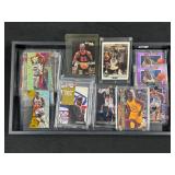 #90 Basketball Cards Lot incl. 1996 Bowmans Best Rookie Allen Iverson PSA Mint 9,  Skybox NBA Draft 