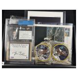 #99 2019 The Bar 1/1 Pieces of the Past George W Bush Signed Card PSA DNA, Apollo  11 Patches, Astro