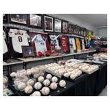 Autographed Jerseys, Helmets, Cards, etc.