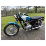 1971 Triumph Model TR6R Motorcycle