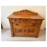 Beautiful Antique Oak Buffet