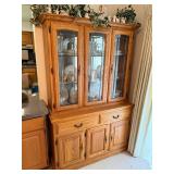  Oak dining room China cabinet