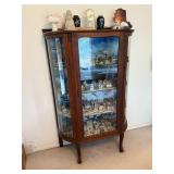  Curved Glass China cabinet