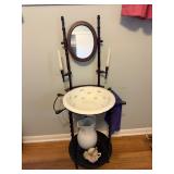  Wash Stand with Pitcher and Bowl