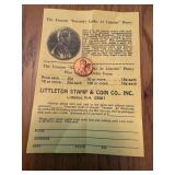 Kennedy Facing Lincoln Penny
