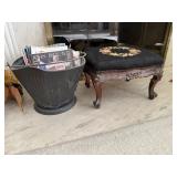 Coal Skuttle, Footstool