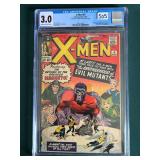 #505 X-Men #4 Comic Book CGC Graded 3.0