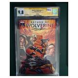 #511 Return of Wolverine #1 Comic Book Signed by Neal Adams CGC Graded 9.8
