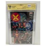 #515 X-Men #1 Comic Book Signed by Jonathan Hickman CBCS Graded 9.6