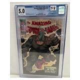 #518 Amazing Spider-Man #41 1st Appearance of the Rhino Comic Book CGC Graded 5.0