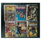 #545 Miscellaneous Marvel comic book lot, including, Wolverine, Silver Surfer, ect