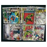 #561 Micsellaneous comic book lot, including, Doctor Strange, The Hulk, ect
