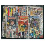 #565 Micsellaneous comic book lot, Including , The Flash, Black Hawk, ect