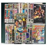 #579 Micsellaneous comic book lot, Including , Fantastic Four, The New Mutant, ect