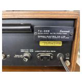 #406 (2) Sansui's- Model AU-555A  & TU-666