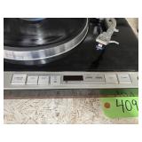 #409 Sony Model PS-X75 Stereo Turntable System Biotracer (Cleaned Up)