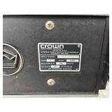 #411 Crown D150A Integrated Circuit Stereo Amplifier- Cleaned Up