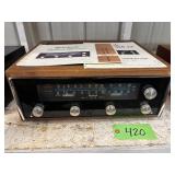 #420 Luxman Model R1120A Receiver (Output relay does not engage)