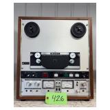 #426 Sony Three Motor Servocontrol TC-850 Tape Deck (Take up reel not functioning properly) 