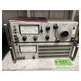 #437 (2) HP 334A Distortion Analyzers
